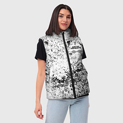 Женский жилет Arctic Monkeys - Графический хаос, цвет: 3D-красный — фото 2