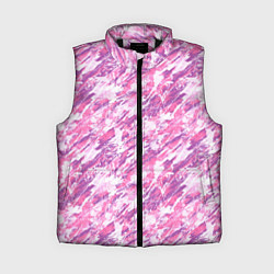 Женский жилет Абстрактный узор отпечатки краски