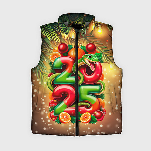 Женский жилет Змеи к нам приходят / 3D-Светло-серый – фото 1