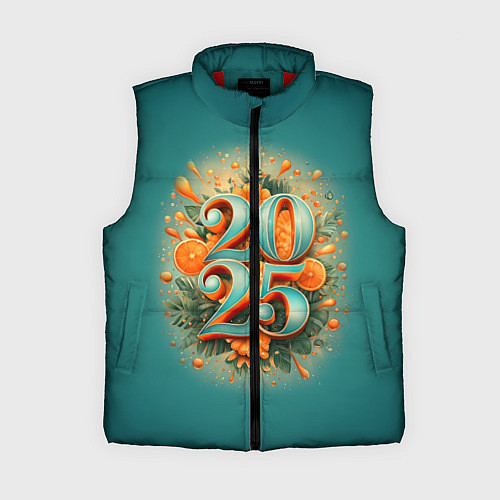 Женский жилет Мандариновый 2025 / 3D-Красный – фото 1