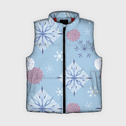 Женский жилет Снежинки Эльзы