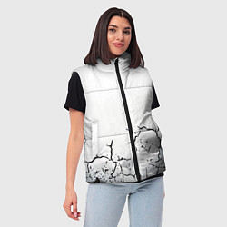 Женский жилет Одинокий борец на просторах, цвет: 3D-светло-серый — фото 2