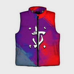 Женский жилет Doom неоновые краски, цвет: 3D-светло-серый