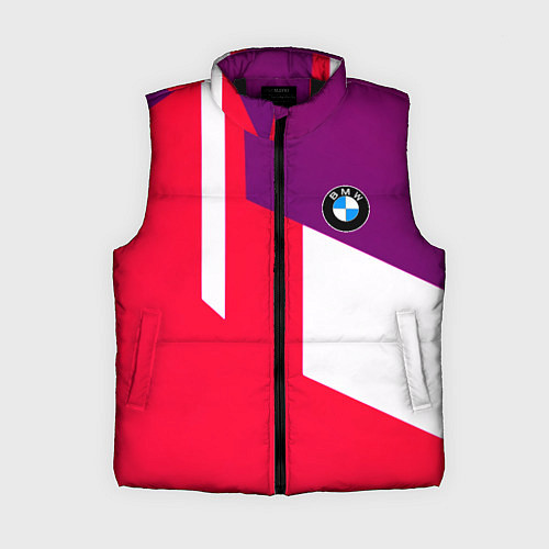Женский жилет BMW geometry sport / 3D-Черный – фото 1