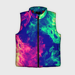 Женский жилет Огненный стиль текстура