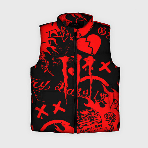 Женский жилет Lil peep monster energy / 3D-Черный – фото 1