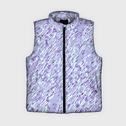 Женский жилет Холодный сиреневый текстурированный