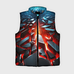 Женский жилет Черные слитки над лавой