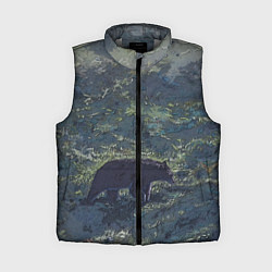 Женский жилет Медведь идёт, цвет: 3D-светло-серый