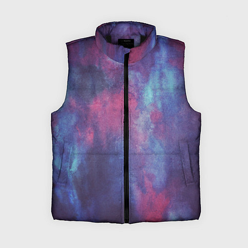 Женский жилет Тай-дай космос / 3D-Черный – фото 1