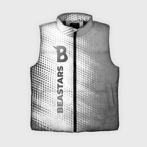 Женский жилет Beastars - white gradient по-вертикали / 3D-Черный – фото 1