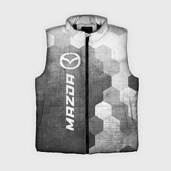 Женский жилет Mazda - grey gradient по-вертикали