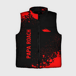 Женский жилет Papa Roach - red gradient вертикально