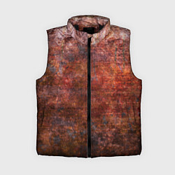Женский жилет Абстракция - rusty wall