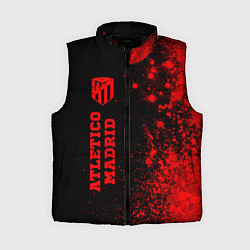Женский жилет Atletico Madrid - red gradient по-вертикали