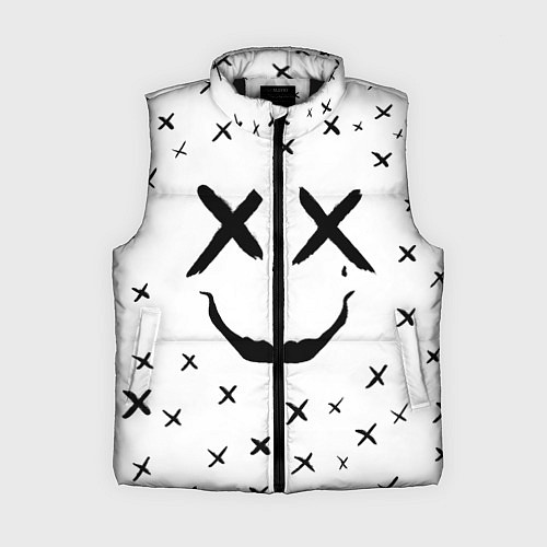 Женский жилет Смайл фейс / 3D-Черный – фото 1