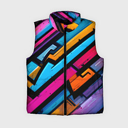 Женский жилет Абстракция с граффити