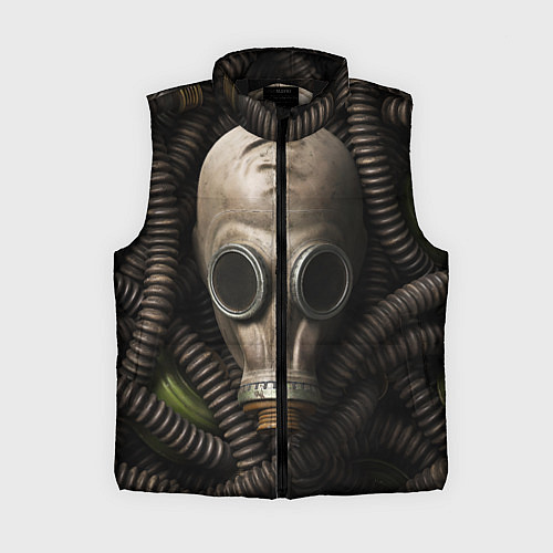 Женский жилет Авто рожденные в СССР / 3D-Черный – фото 1