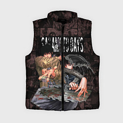 Женский жилет Дни сакамото Нагумо и Осараги, цвет: 3D-черный