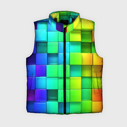 Женский жилет Square 2 / 3D-Черный – фото 1