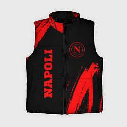 Женский жилет Napoli - red gradient вертикально, цвет: 3D-черный