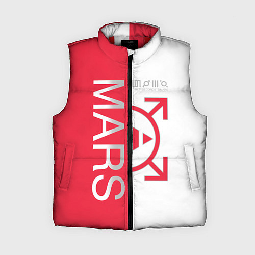 Женский жилет 30 Seconds to Mars poster / 3D-Красный – фото 1