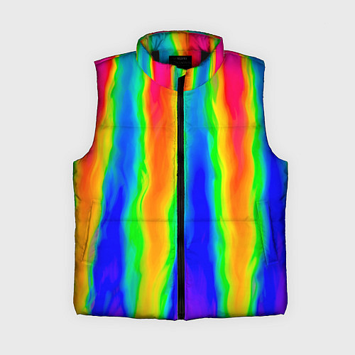 Женский жилет Пожар в химлаборатории / 3D-Черный – фото 1