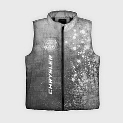 Женский жилет Chrysler - grey gradient по-вертикали