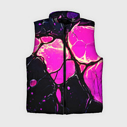 Женский жилет Розовые пятна в текстуре