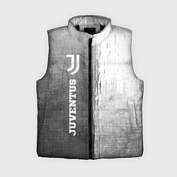 Женский жилет Juventus - grey gradient по-вертикали