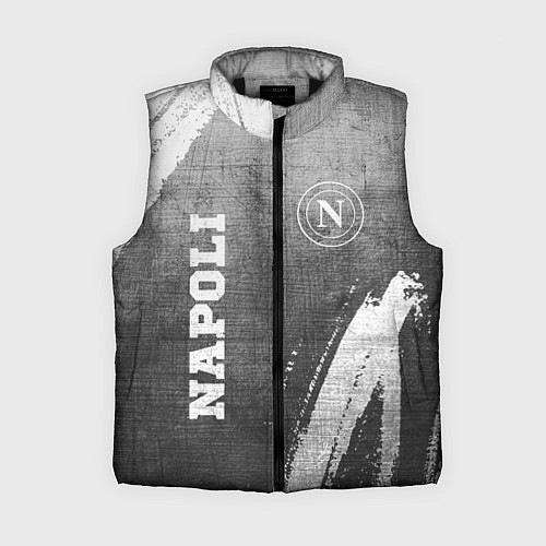Женский жилет Napoli - grey gradient вертикально / 3D-Черный – фото 1