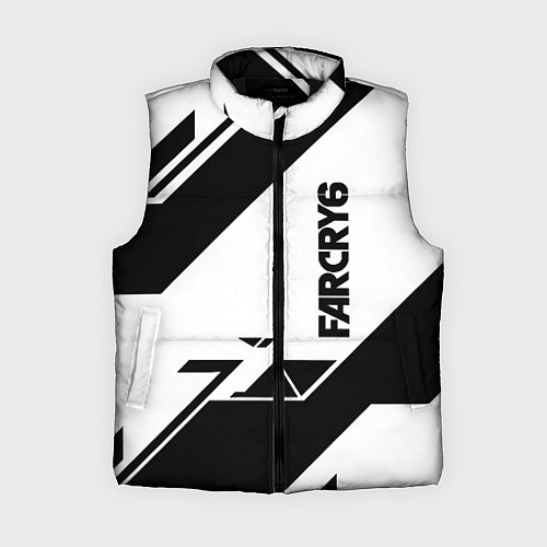 Женский жилет Farcry6 геометрия полосы / 3D-Черный – фото 1