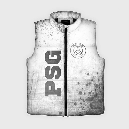 Женский жилет PSG - white gradient вертикально / 3D-Черный – фото 1