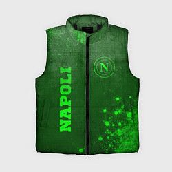 Женский жилет Napoli - green gradient вертикально, цвет: 3D-черный