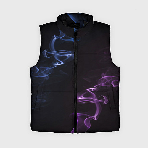 Женский жилет Color black blue pink / 3D-Черный – фото 1