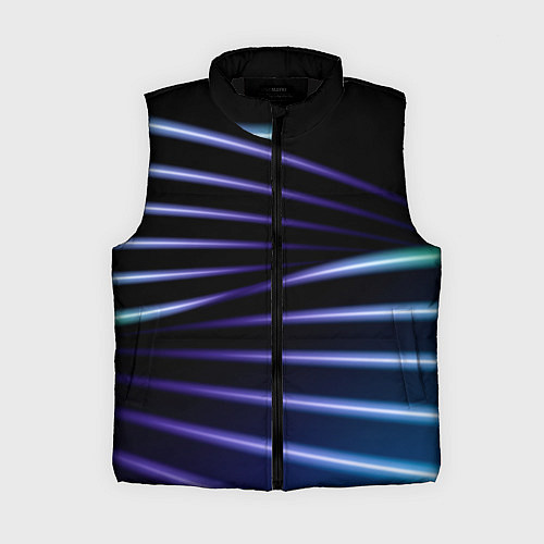 Женский жилет Color black blue / 3D-Черный – фото 1