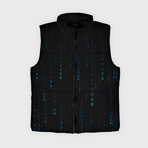 Женский жилет Color black blue / 3D-Черный – фото 1