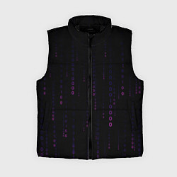 Женский жилет Color black pink