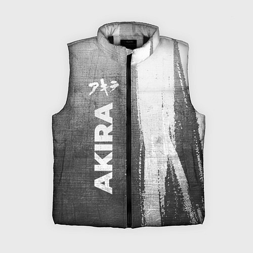 Женский жилет Akira - grey gradient по-вертикали / 3D-Черный – фото 1