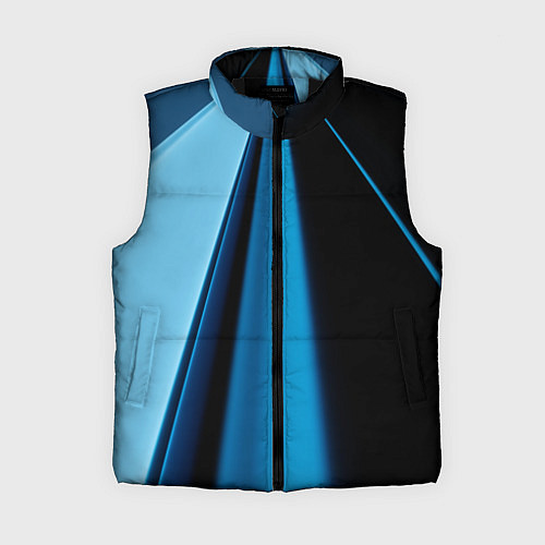 Женский жилет Black blue / 3D-Черный – фото 1