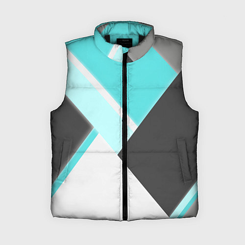 Женский жилет Color black blue / 3D-Черный – фото 1