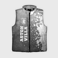 Женский жилет Aston Villa - grey gradient по-вертикали