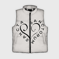 Женский жилет Святая святых, цвет: 3D-черный