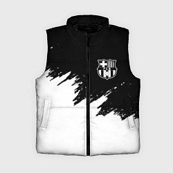 Женский жилет Barcelona черно белые краски, цвет: 3D-черный