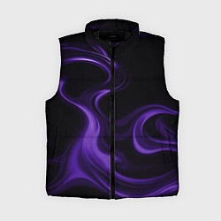 Женский жилет The color is purple, цвет: 3D-черный