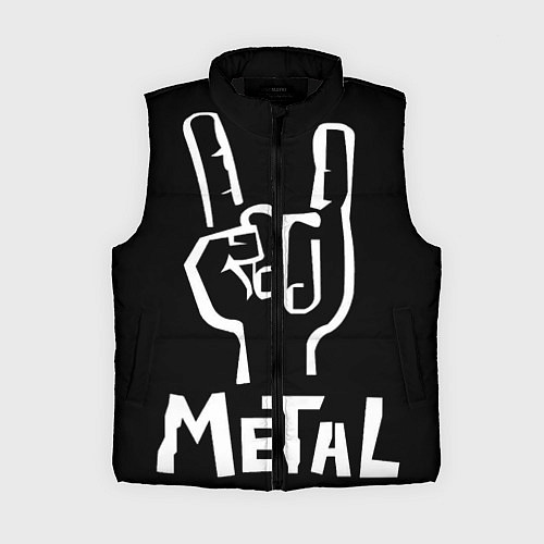 Женский жилет Metall / 3D-Черный – фото 1