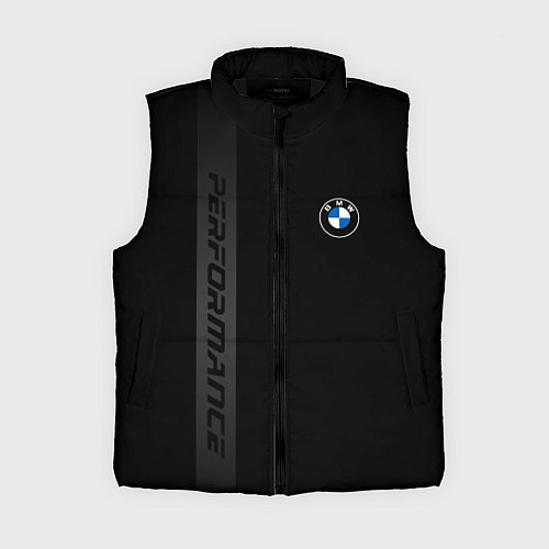 Женский жилет BMW - перфоманс монохром / 3D-Черный – фото 1
