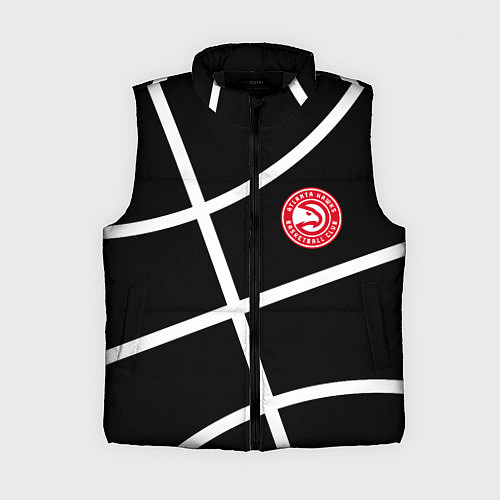Женский жилет Atlanta Hawks NBA / 3D-Черный – фото 1