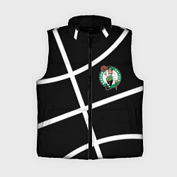 Женский жилет Boston Celtics black, цвет: 3D-черный