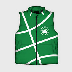 Женский жилет Boston Celtics green, цвет: 3D-черный